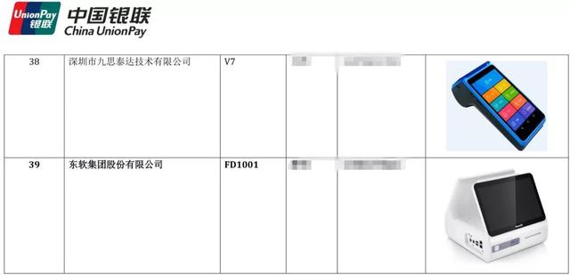 拉卡拉电签POS机：最新！48款智能云POS银联认证产品列表