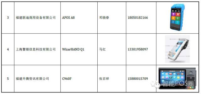 pos机套现：银联公布9款通过检测的银联卡智能POS产品列表附：送检流程